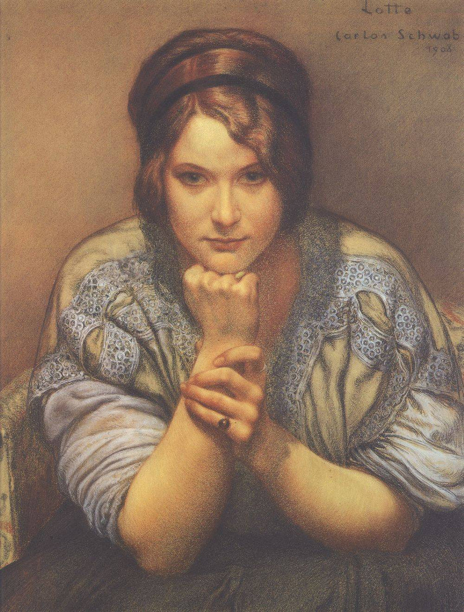 Carlos Schwabe - Lotte, The Artist's Daughter (1908) - 17