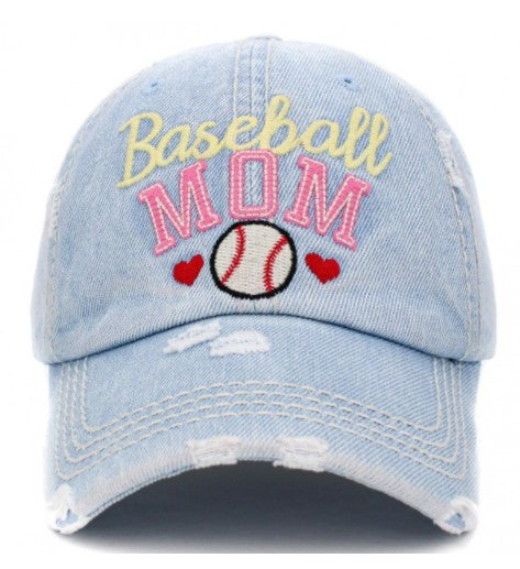 baseball mom hat