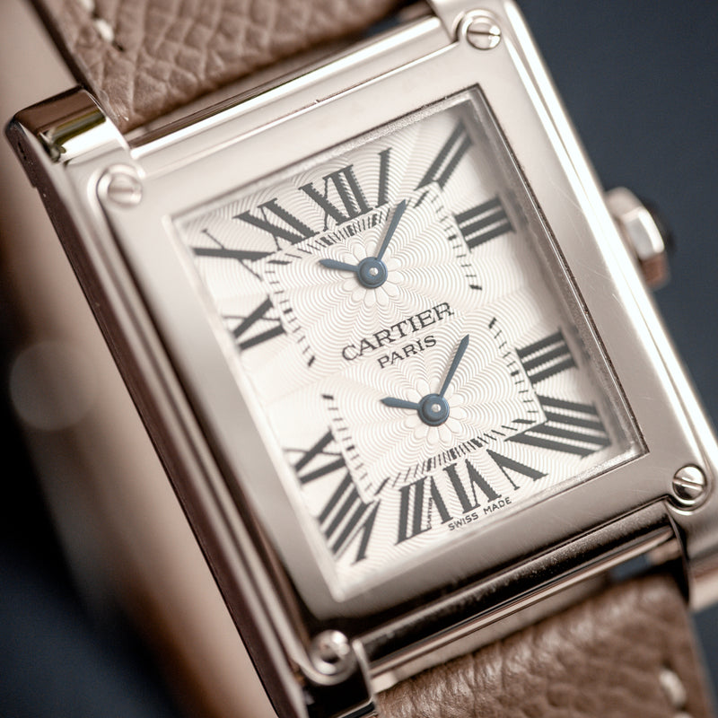 Cartier Tank a Vis Dual Time CPCP 2552 – Mr Watchley