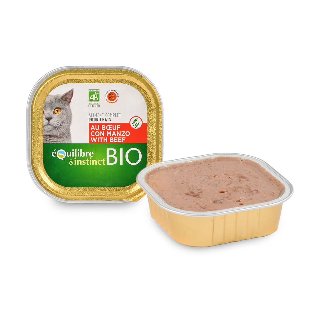 Boîte Chat stérilisé - Sa vraie nature® Terrine Volaille et Légumes - 100 g