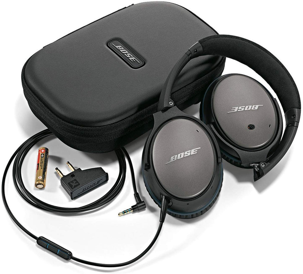 BOSE ヘッドフォン QC25 ノイズキャンセリング ホワイト ブルー