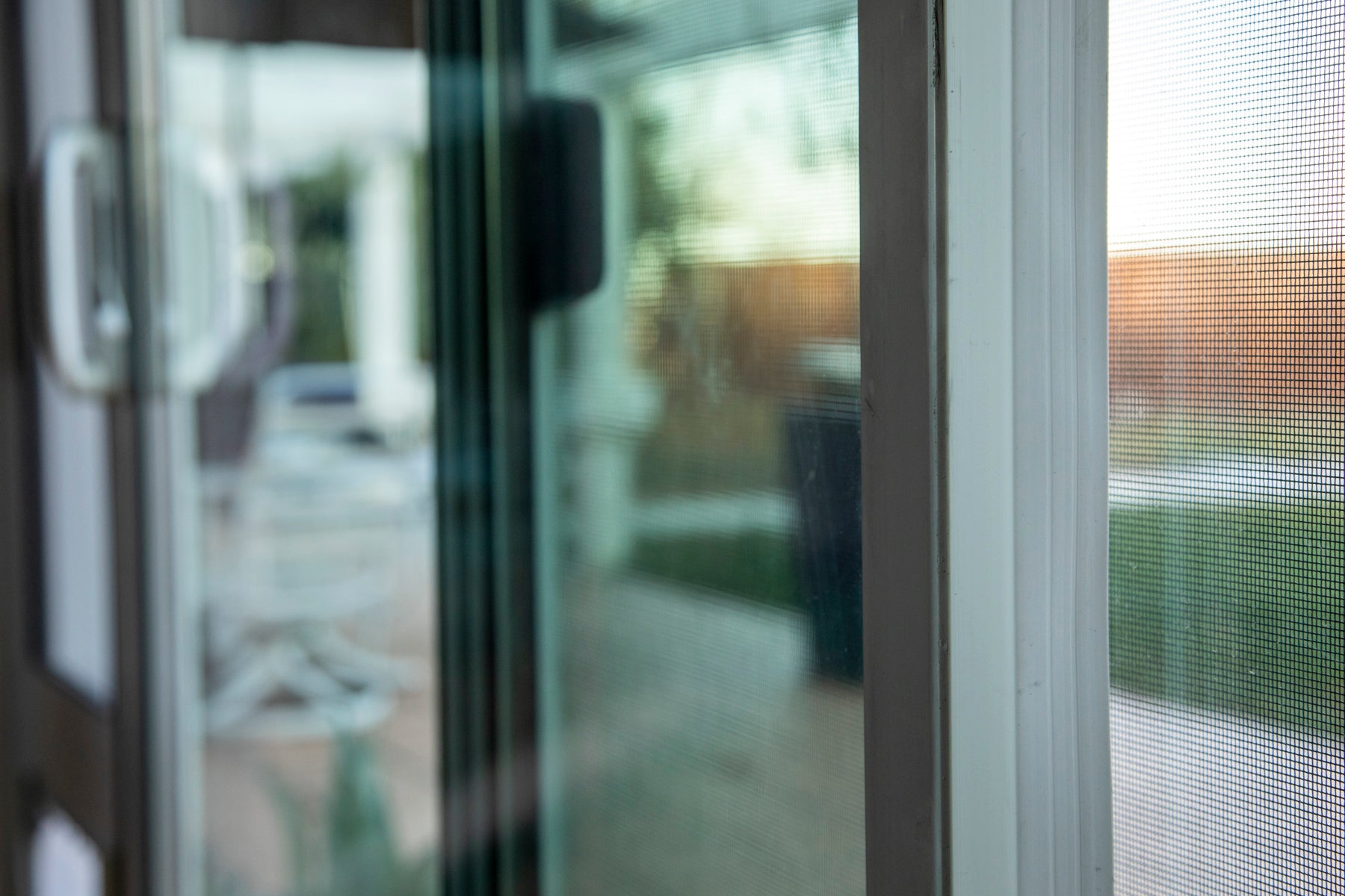 Energy efficient homes have dual-pane, low e glass windows 