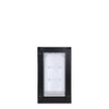 black endura flap single flap door mount pet door