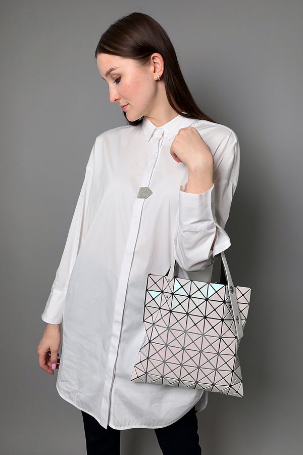 Bao Bao Issey Miyake Mesh Trim PVC Tote Bag - Neutrals Totes, Handbags -  WBAOM22706