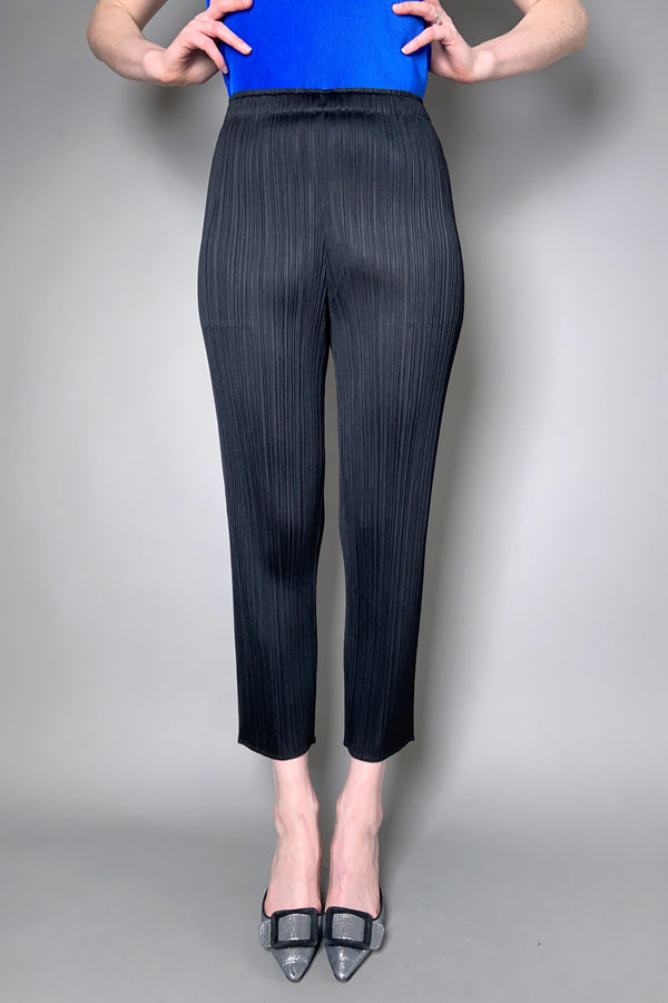 Pleats Please Issey Miyake Thicker Bottom Pants in Black – Ashia