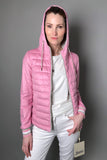 Herno Cashmere-Silk Bomber Jacket in Pink