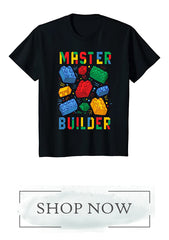 Shop Amazon Lego Master Builder T-shirt