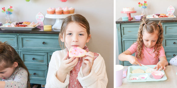 Conversation Heart Party Activity Cookie Decorating