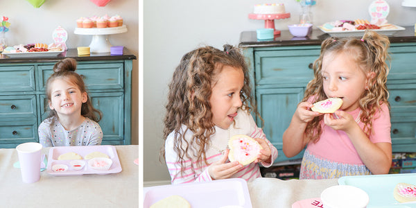 Cookie Decorating Activity for Conversation Heart Party