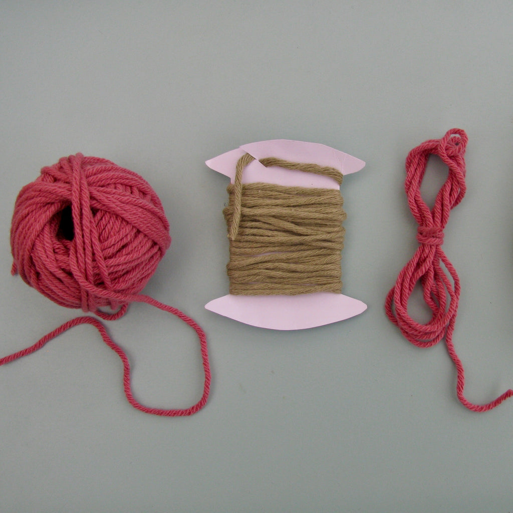 Balls, bobbins and butterfly for intarsia