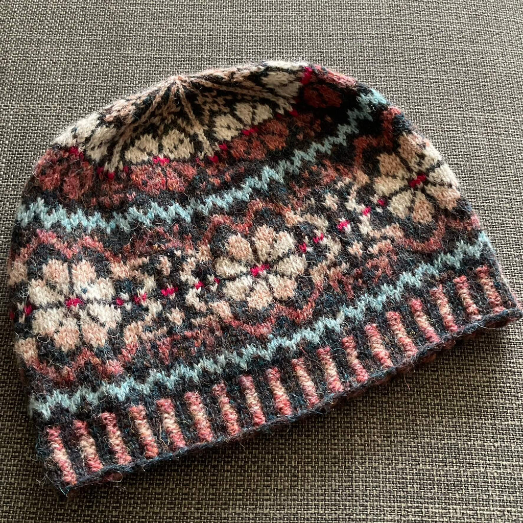 stranded colourwork hat