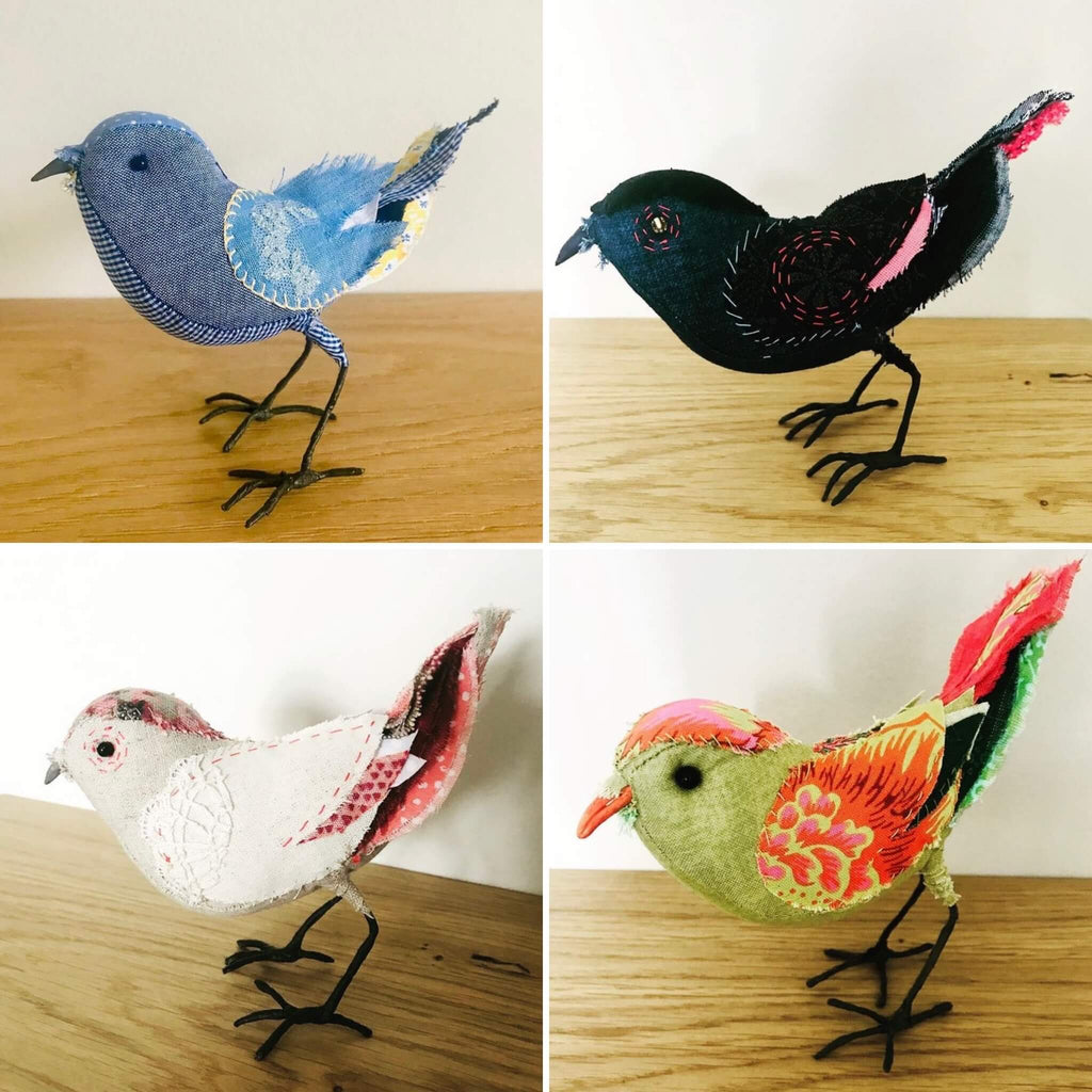 sewn birds