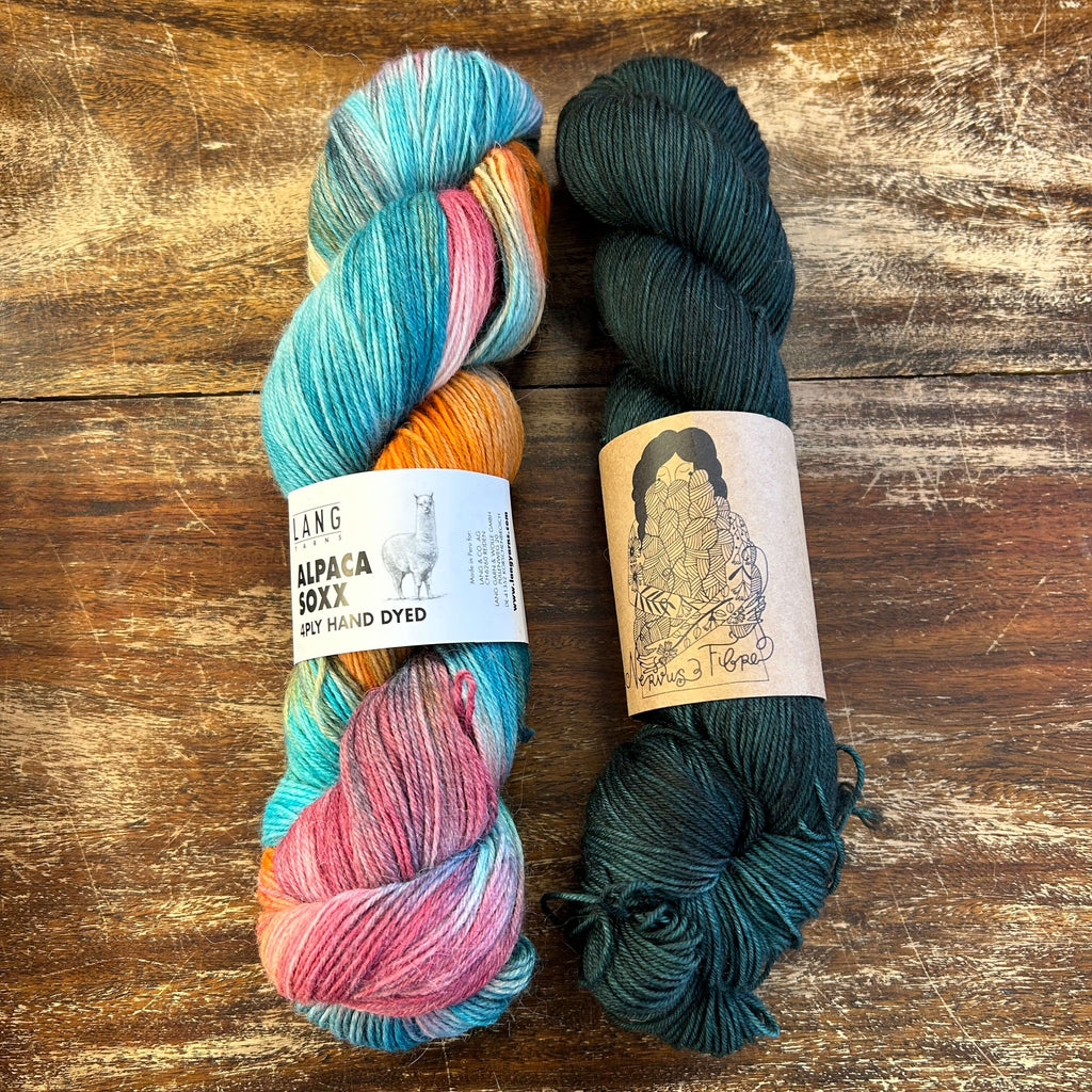 hand dyed yarn