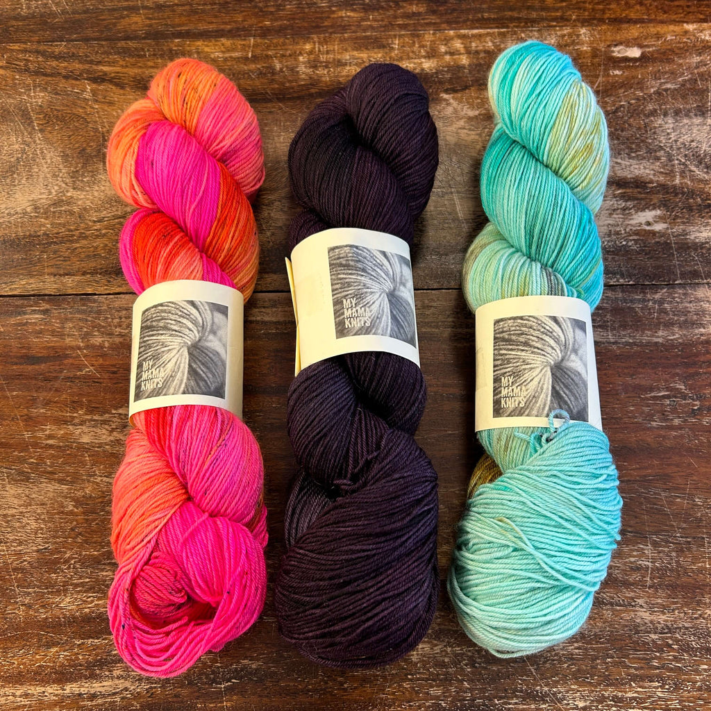 hand dyed yarn