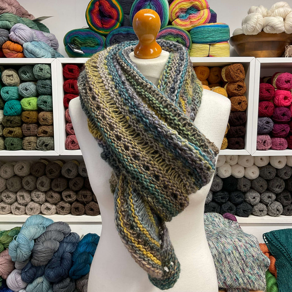 looped scarf