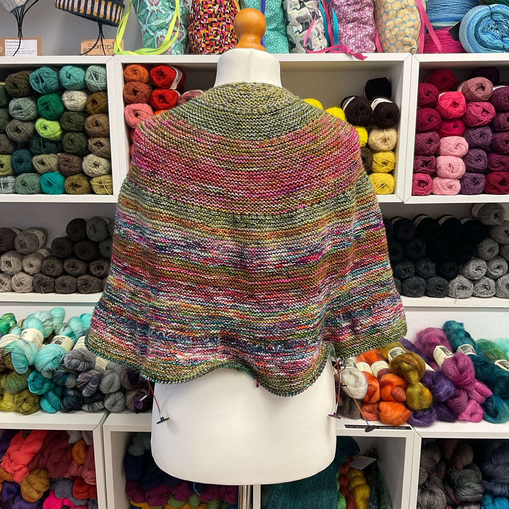semi circle shawl