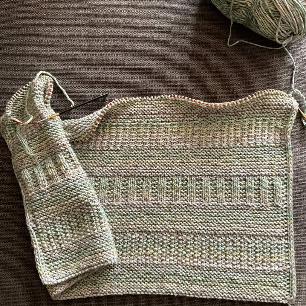 textured baby blanket