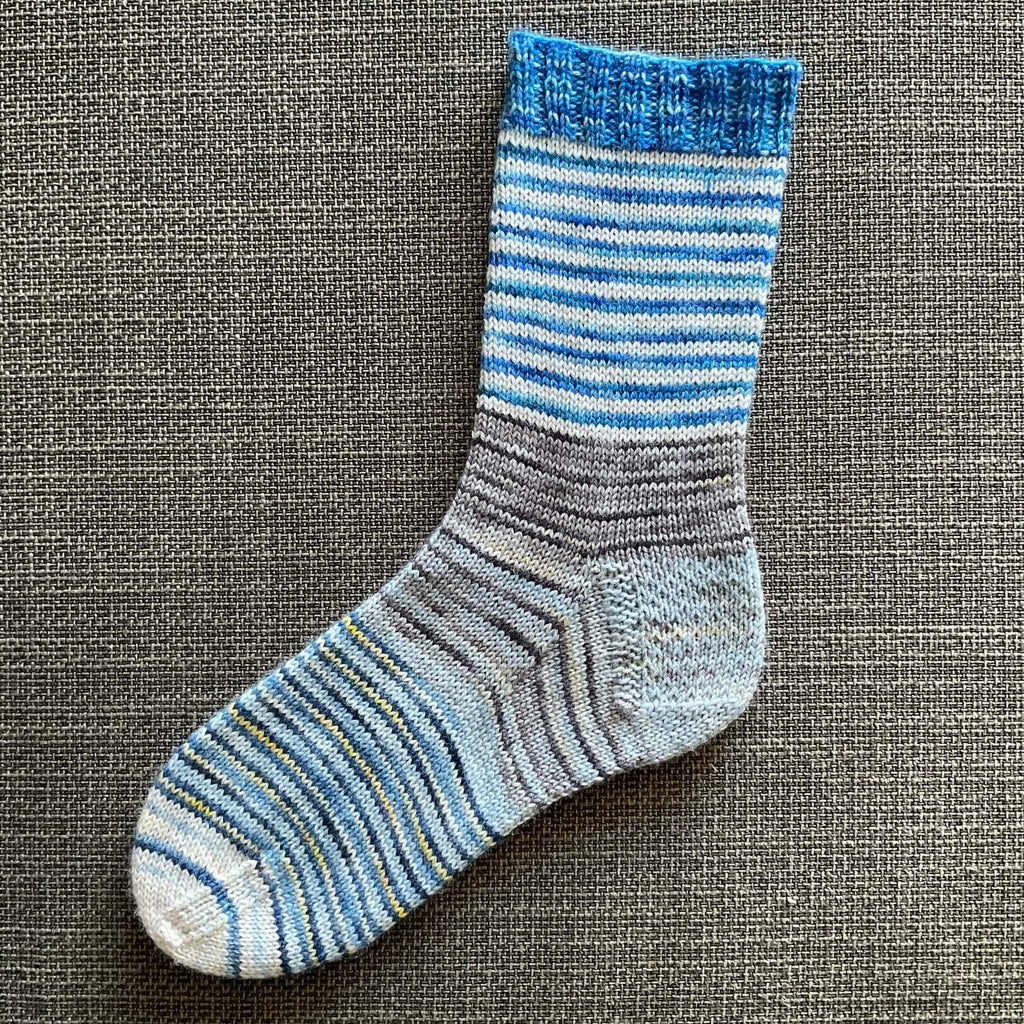 blue shades sock