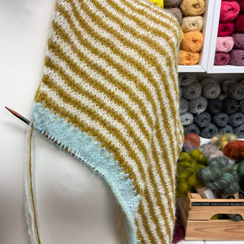 unfinished scarf