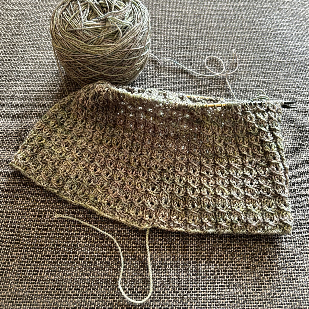 unfinished mock cable cowl