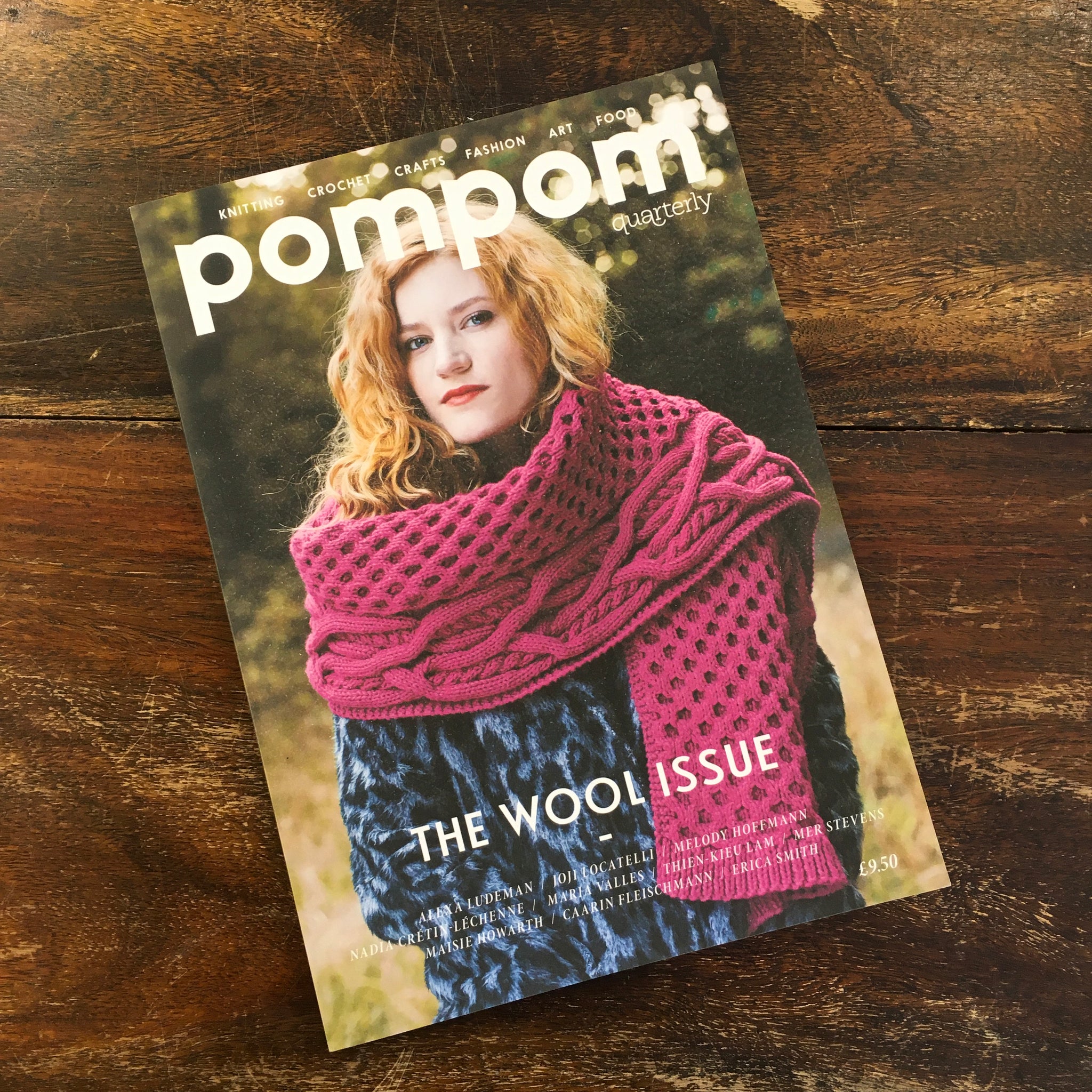 livstid Reklame Christchurch Pom Pom Magazine, knit and crochet magazine – The Woolly Brew