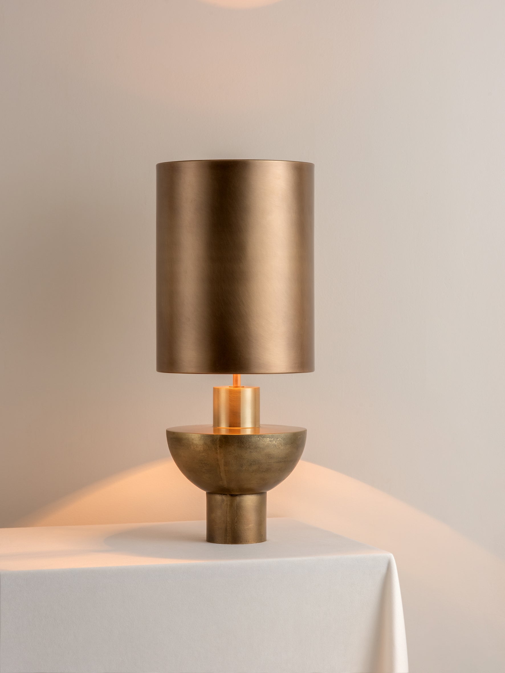 Table Lamps  Brass lamp, Paint brass, Chrome lamp