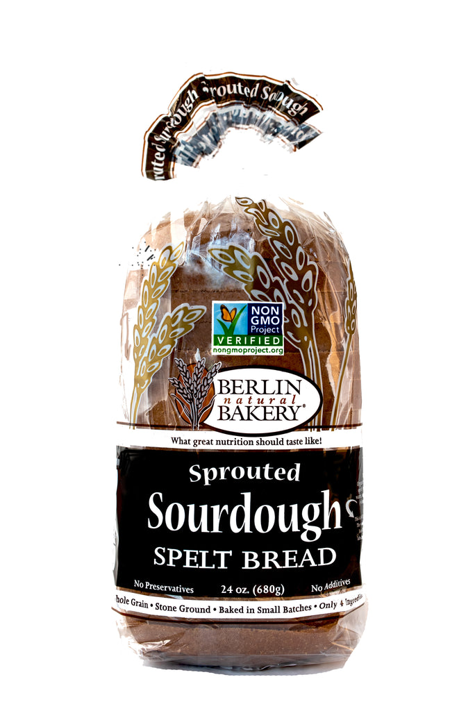 Sprouted Sourdough Spelt Bread