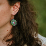 Load image into Gallery viewer, Mandala jewelry set &quot;Purple Sensation&quot;
