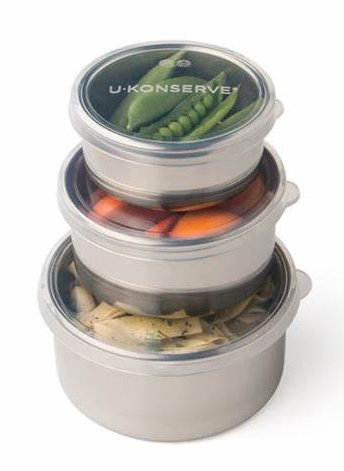 U-Konserve Nesting Trio with Silicone Lid