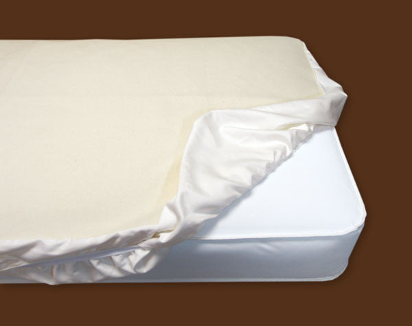 naturepedic waterproof crib pad