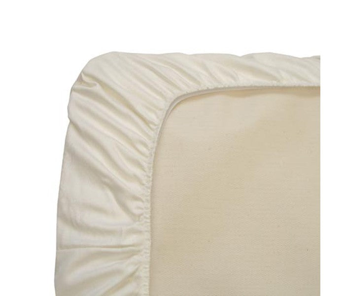 naturepedic waterproof flat crib pad