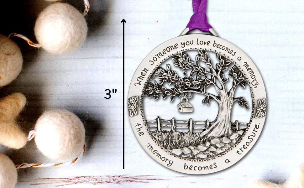 Memorial Ornament | When Someone You Love Becomes a Memory