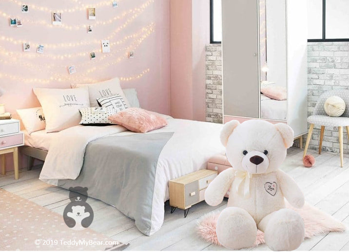 big teddy bear bed