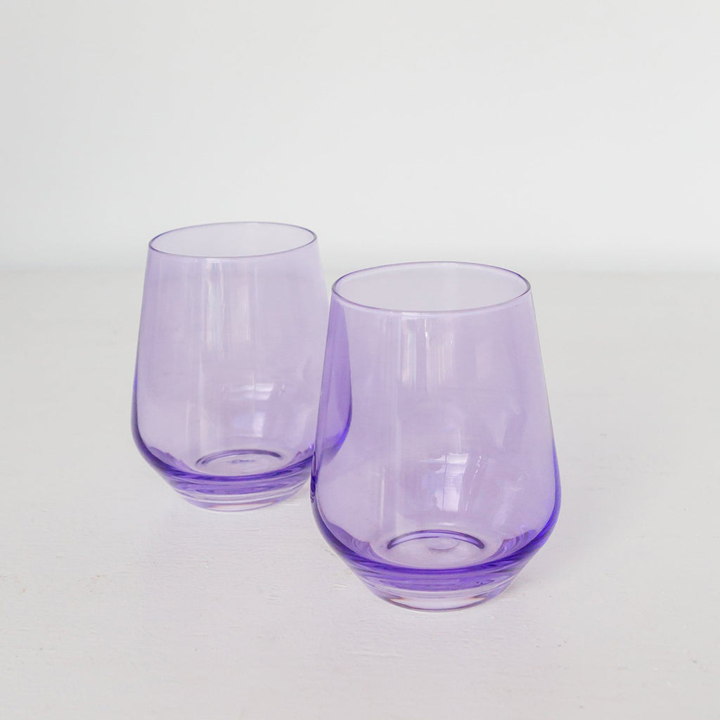 Better Homes & Garden Purple Tinted Estelle Colored Glass
