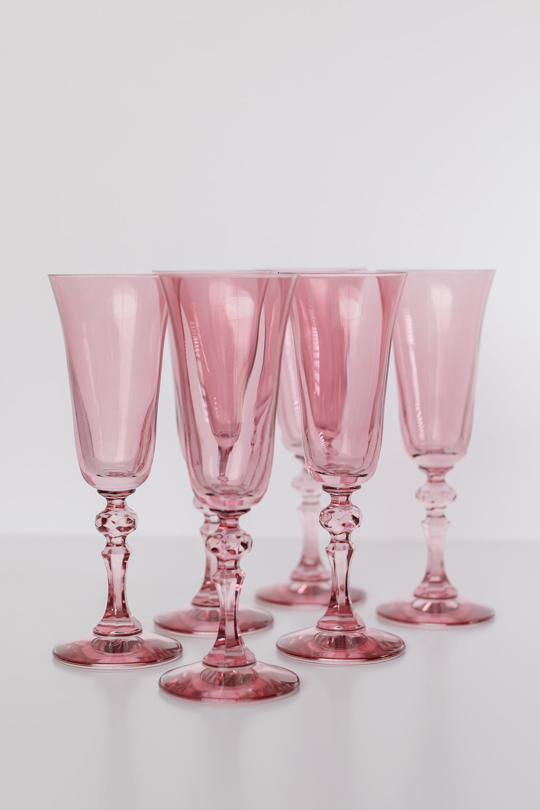 Set of 6 Ombré Smoke Martini Cups