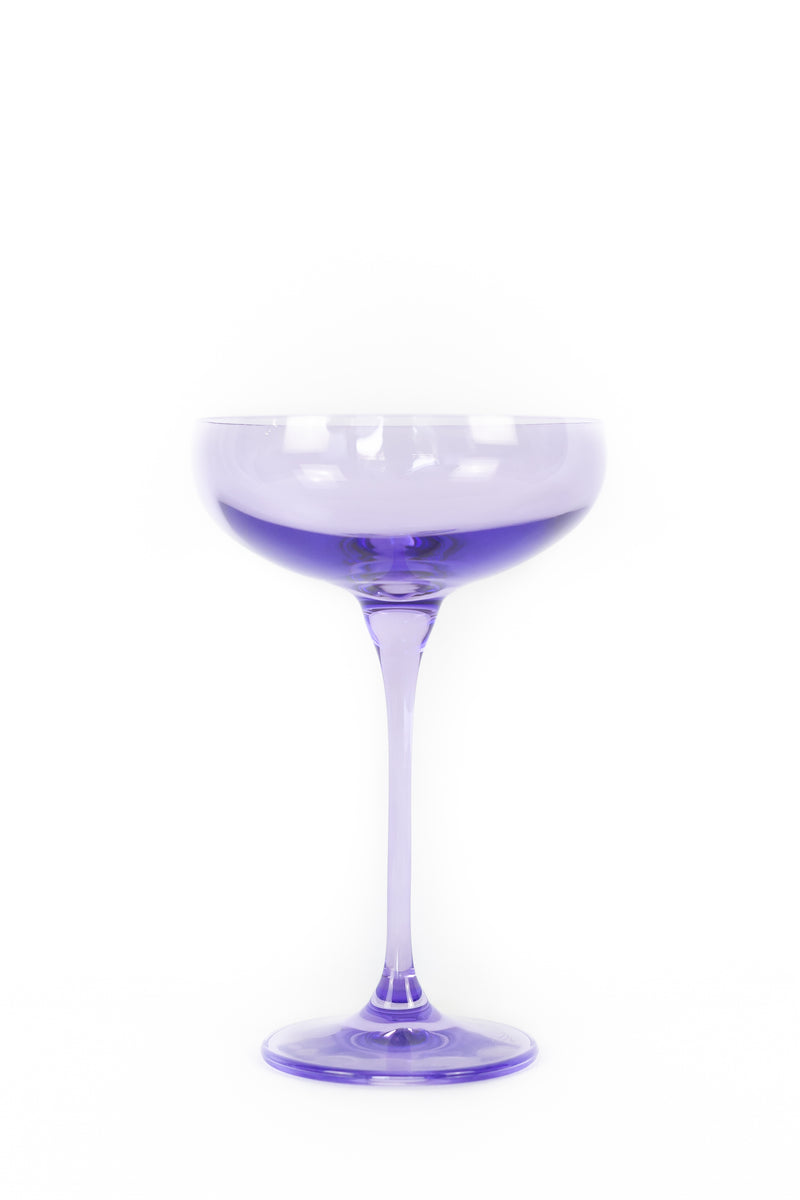 estelle colored wine glasses