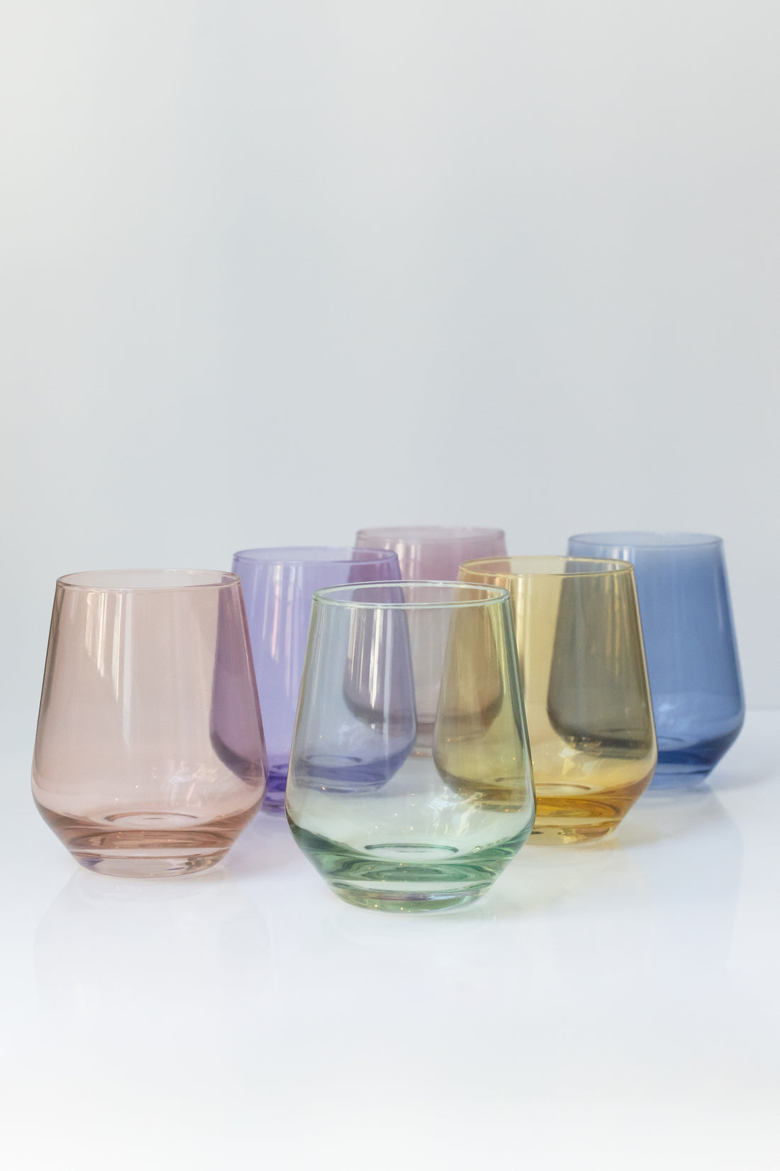 Colored Wine Glasses Set of 6 - … curated on LTK