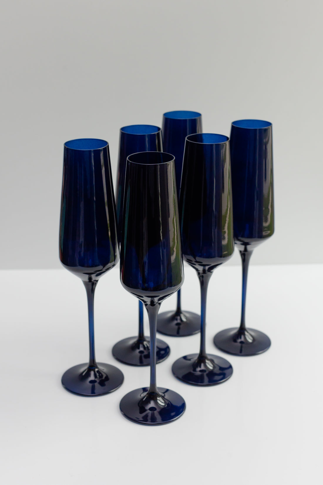 Estelle Colored Shot Glasses - Set of 6 {Smoke Mixed Set} – Estelle Colored  Glass