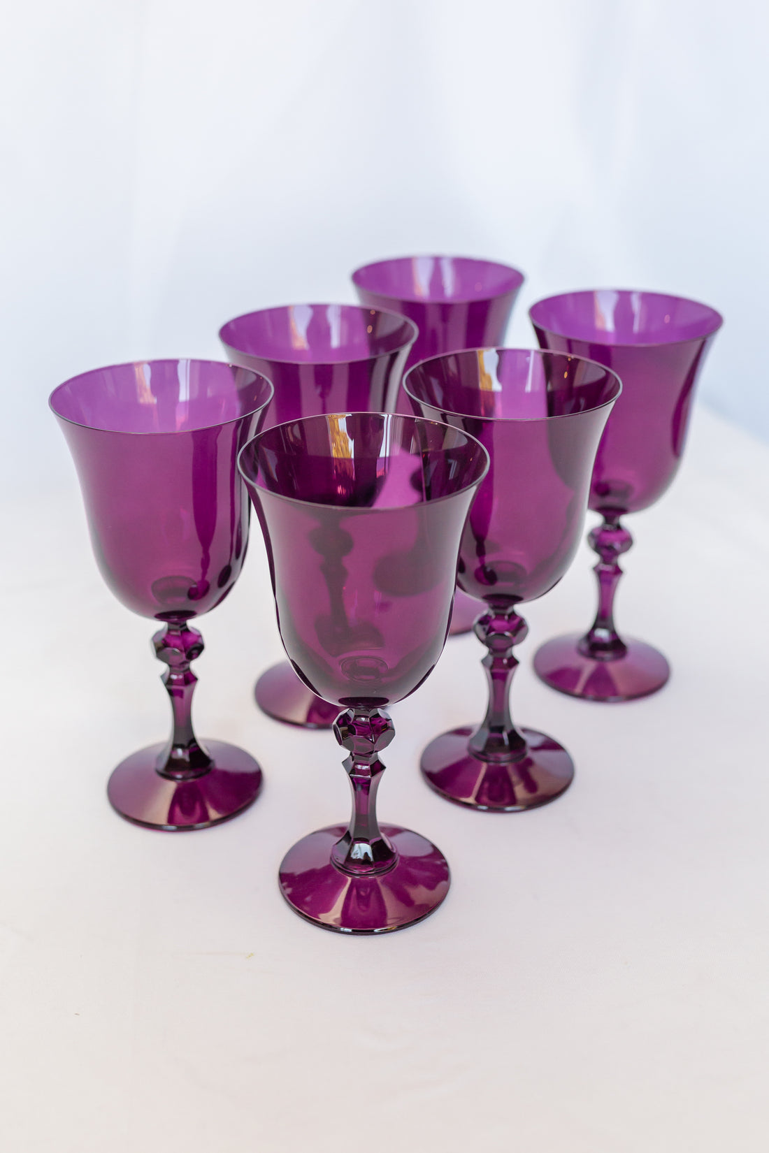 ESTELLE COLORED CHAMPAGNE COUPE STEMWARE - SET OF 6 {MIXED SET} – MAKENZIE  BAILEY