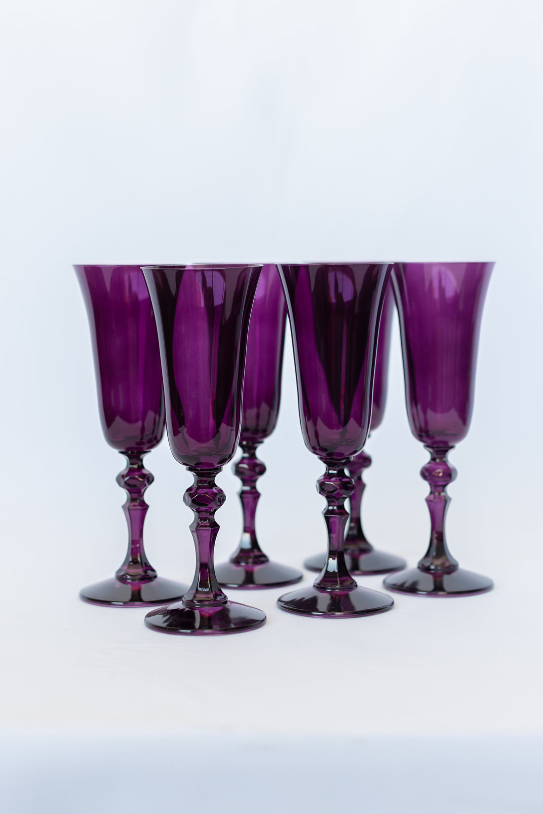 Estelle Colored Martini Glass - Set of 6 {Amethyst} – Estelle Colored Glass