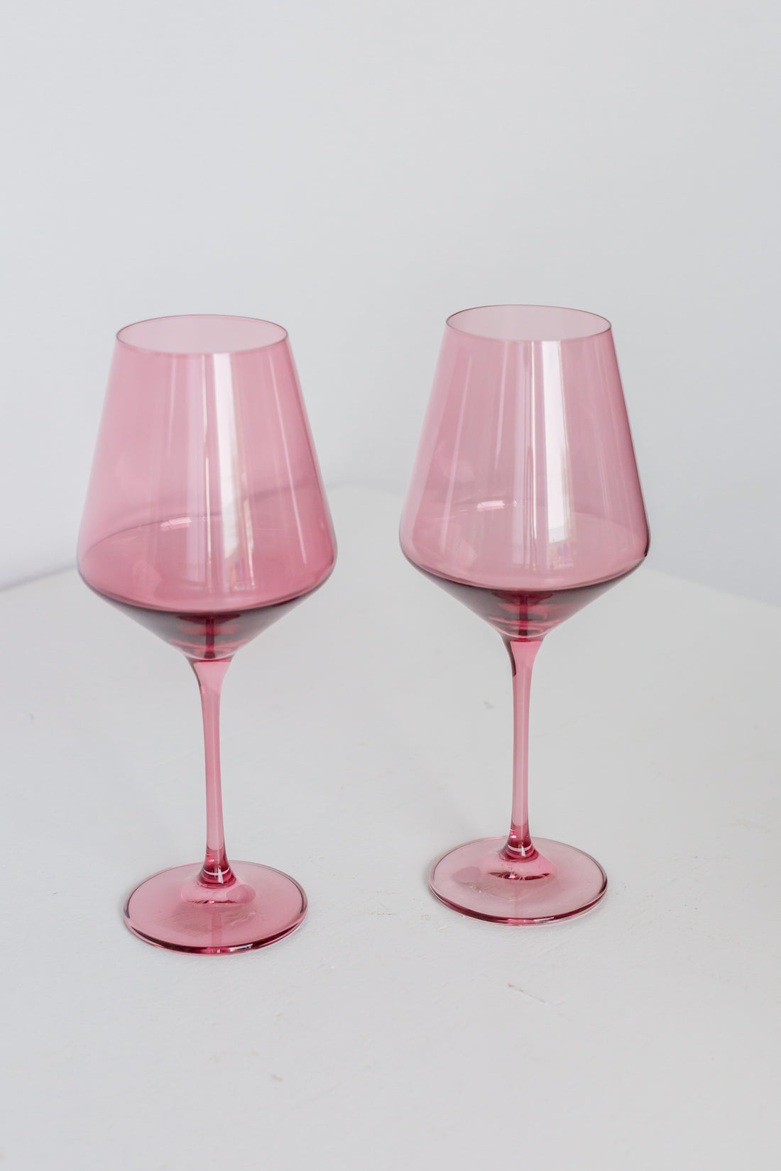 Stemless Wine Glass Set of 2 Rose' All Day 22 oz NEW UNUSED