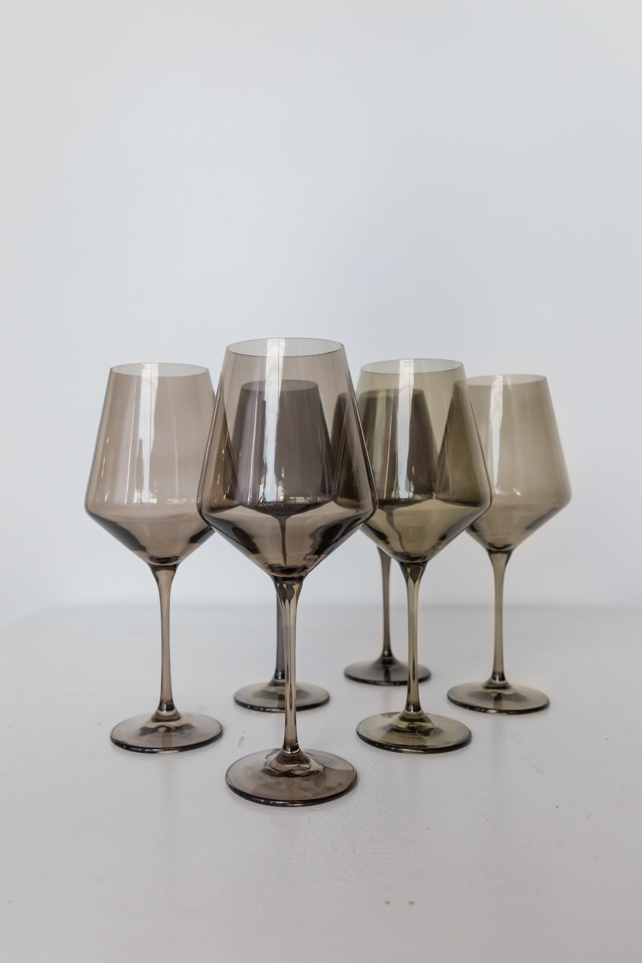 Neiman Marcus Cut Stemless Wine Glasses, Set of 4