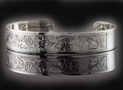 hand engraved bangle