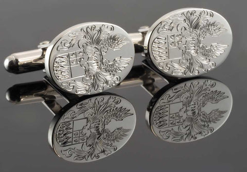 Personalised Silver Cufflinks