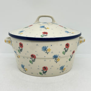 Covered Casserole (2 qt) - 2921X - T3! - More Polish Pottery