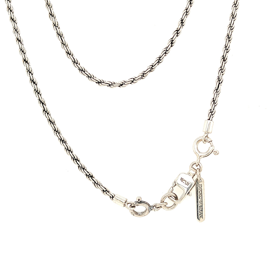 Armani Silver Chain – Cash at Maxx