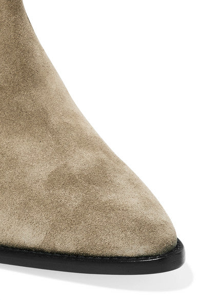 isabel marant denzy embroidered suede knee boots