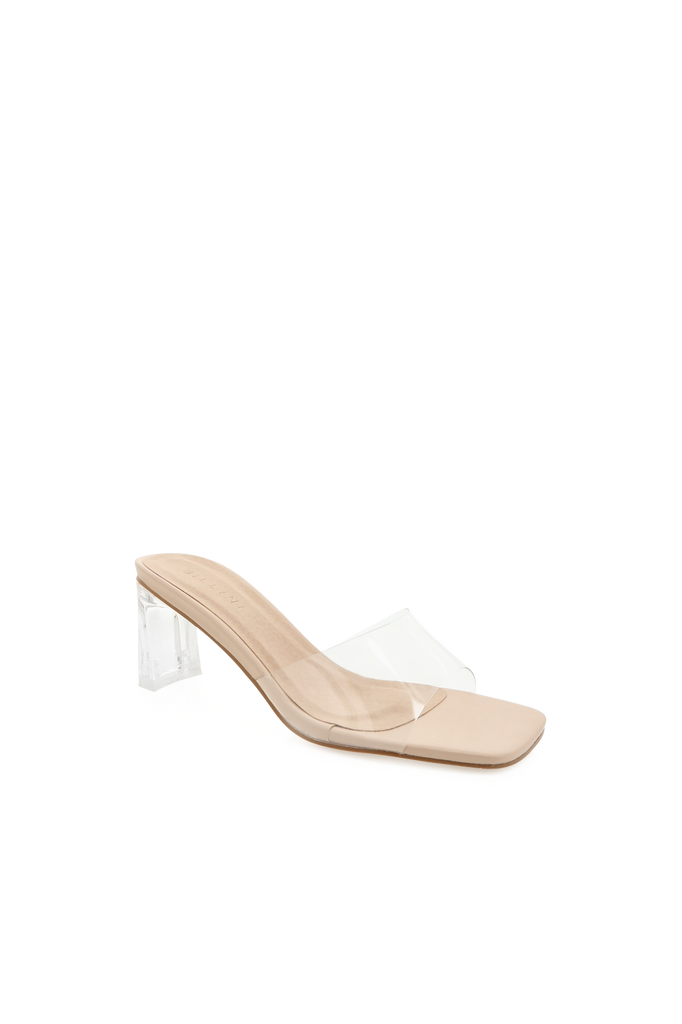 Zara - Vinyl Mules - Transparent - Women