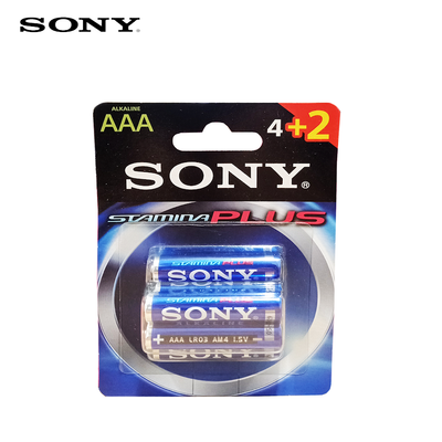 Sony Stamina Plus AAA Alkaline Batteries