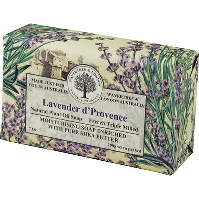 Wavertree & London  Lavender D'Provence Bar Soap , 7.0 oz - The Madison Apothecary product image